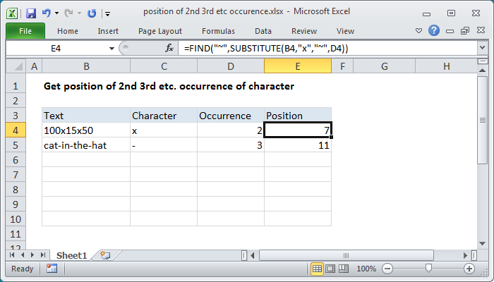 excel-formula-position-of-2nd-3rd-etc-instance-of-character-exceljet